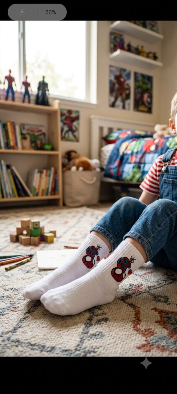 Media caña kids Spiderman