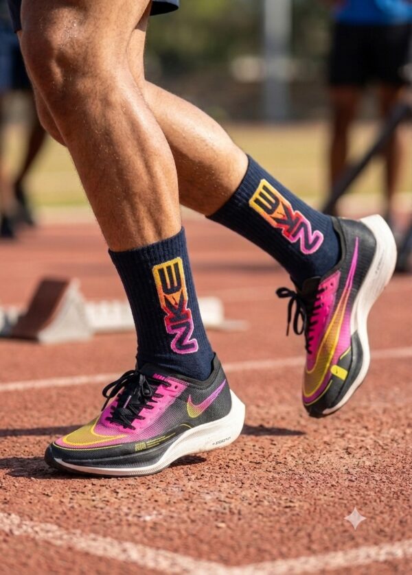 Tenis Nike negra y colores