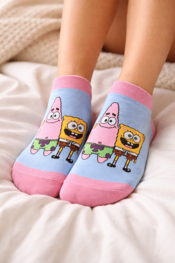 Soquete Bon esponja y patricio