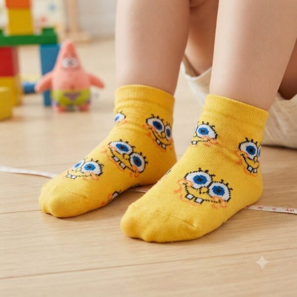 Soquete kids Bob Esponja