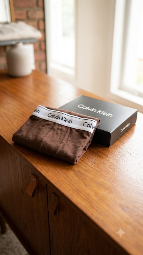 Boxer Calvin Klein chocolate talle L