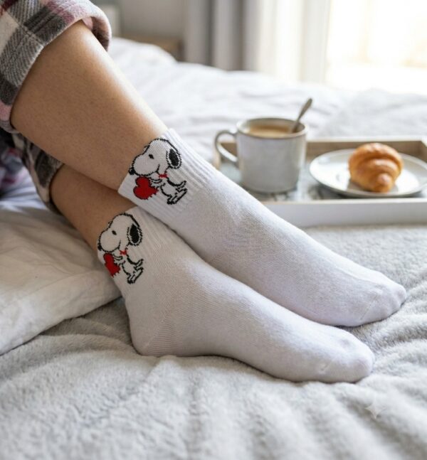 Soquete Premium Snoopy